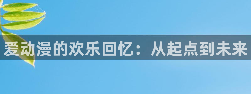 风车动漫在线观看动漫：爱动漫的欢乐回忆：从起点到未来